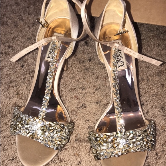 Terani couture dress/ Badgley Mischka heels - Picture 6 of 8